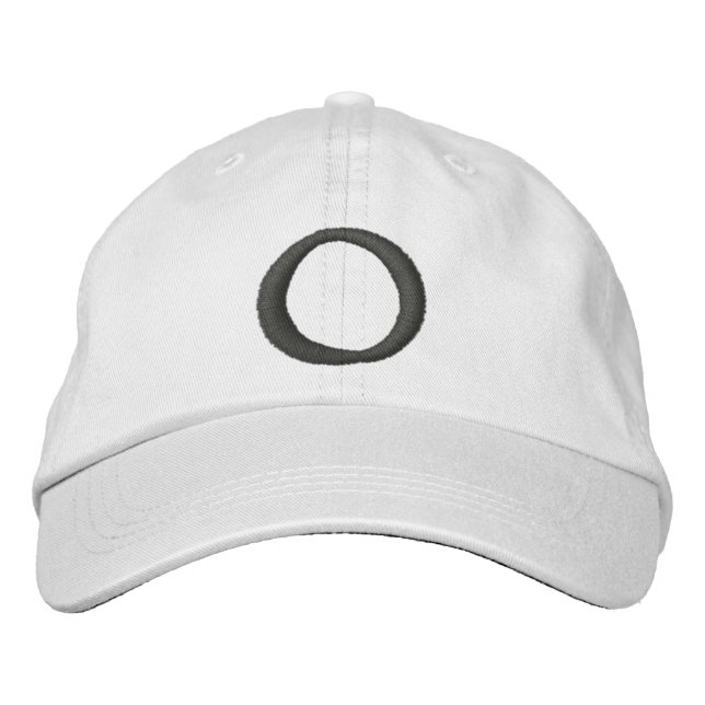 MIT MONOGRAMM HATS BESTICKTE BASEBALLKAPPE (Vorderseite)