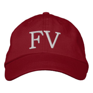 MIT MONOGRAMM HATS BESTICKTE BASEBALLKAPPE
