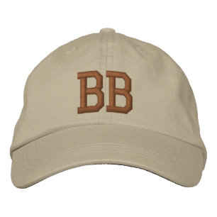 MIT MONOGRAMM HATS BESTICKTE BASEBALLKAPPE