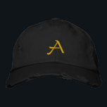 MIT MONOGRAMM HATS BESTICKTE KAPPE<br><div class="desc">Stilvoll und raffiniert. Um eigene Initialen hinzuzufügen,  klicken Sie einfach auf Anpassen. Löschen Sie den Text und geben Sie Ihre eigenen Initialen ein.</div>