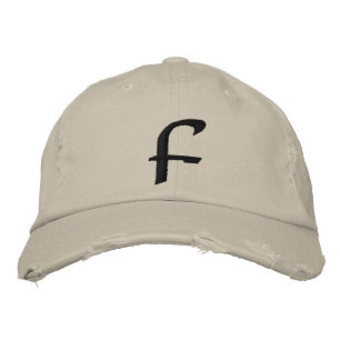 MIT MONOGRAMM HATS BESTICKTE KAPPE