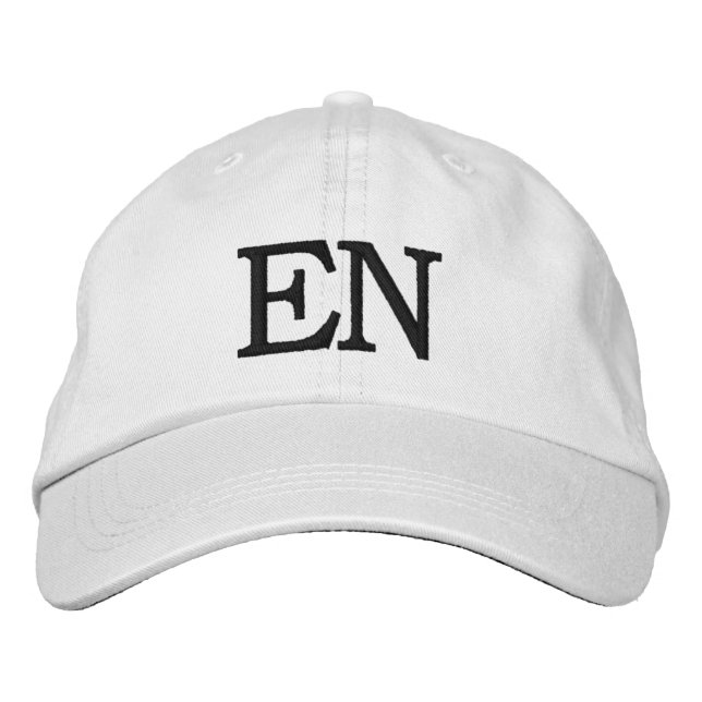 MIT MONOGRAMM HATS BESTICKTE KAPPE (Vorderseite)
