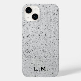 Mit Monogramm Illustrierter Beton iPhone-Fall Case-Mate iPhone 14 Hülle