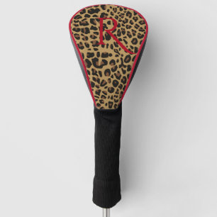 Mit Monogramm Jaguar-Druck-Fahrer-Abdeckung Golf Headcover