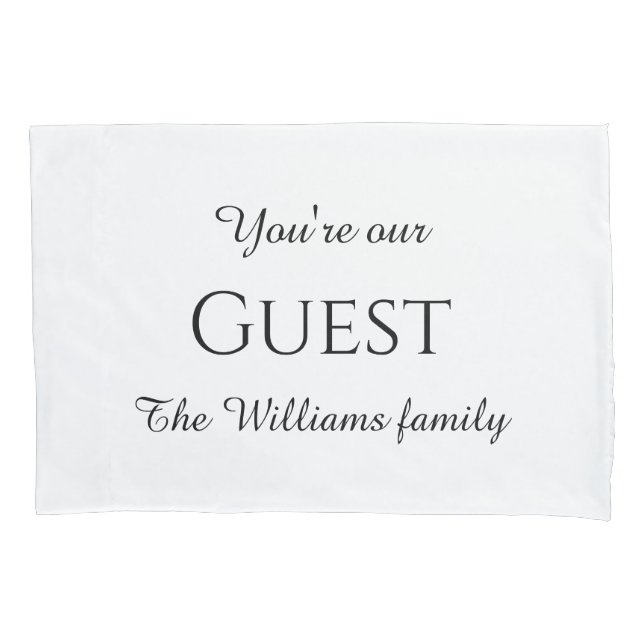 Mit Monogramm Kissenbezüge (Vorderseite-Links)