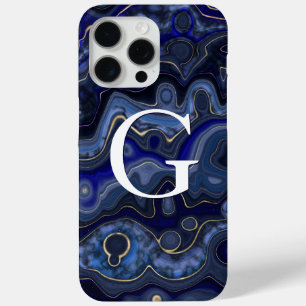 Mit Monogramm Lapis Lazuli Case-Mate iPhone Hülle