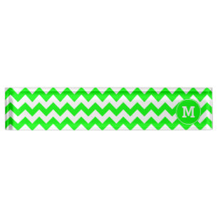 Mit Monogramm Limones Zigzag-Muster Namensplakette
