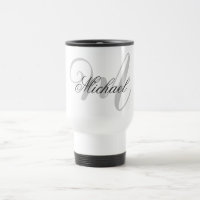 Mit Monogramm Minimalistische Schlicht Moderne