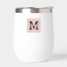 Mit Monogramm modern und Minimalistisch Personalis