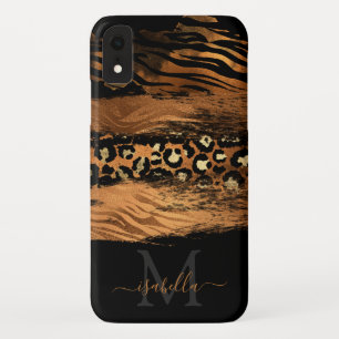 Mit Monogramm moderne Kupferskripte Case-Mate iPhone Hülle