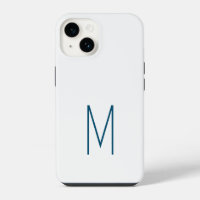 Mit Monogramm Moderne Schlichte Initial