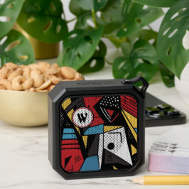 Mit Monogramm Modernes geometrisches Abstrakt