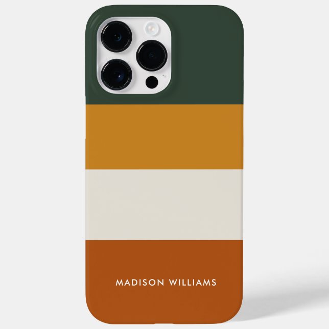 mit Monogramm, Name Case-Mate iPhone Hülle (Rückseite)