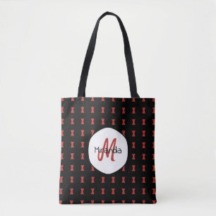 Mit Monogramm Name des Schwarzen Widow-Musters in