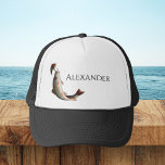 Mit Monogramm Name Fishermen Flyfish Hat Truckerkappe<br><div class="desc">Mit Monogramm Name Fishermen Flyfish Hat. Personalisierte Fly Typ Hüte sind großartige Geschenke für Männer,  Frauen und Kinder (und natürlich auch für Sie!).</div>