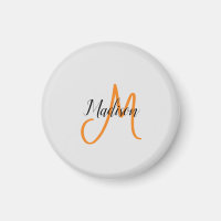 Mit Monogramm Name für moderne Handschrift