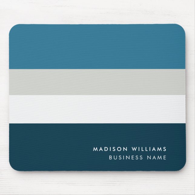 mit Monogramm, Name Mousepad (Vorne)