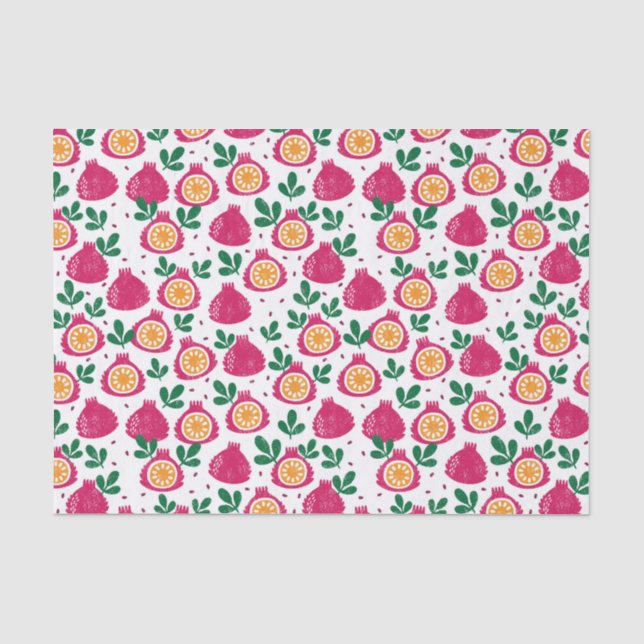 mit Monogramm, Name Seidenpapier (Vorderseite)