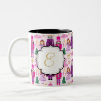 Mit Monogramm Nussknacker-Reihen-Tee-Kaffee-Tasse