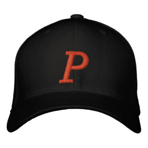 Mit Monogramm P einstellbare Cap Bestickte Baseballkappe