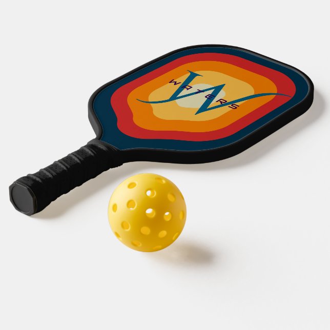 Mit Monogramm Paddel Pickleball Schläger (Ablage2  )
