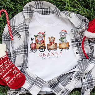 Mit Monogramm passende Weihnachtsfamilien - Shirts