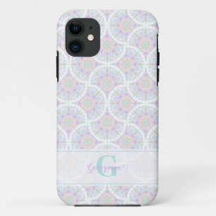 Mit Monogramm Pastel Rainbow Sundae Case-Mate iPhone Hülle