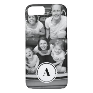 Mit Monogramm Personalisiertes Foto - klassisches Case-Mate iPhone Hülle