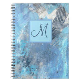 Mit Monogramm Personalisiertes Notebook Notizblock