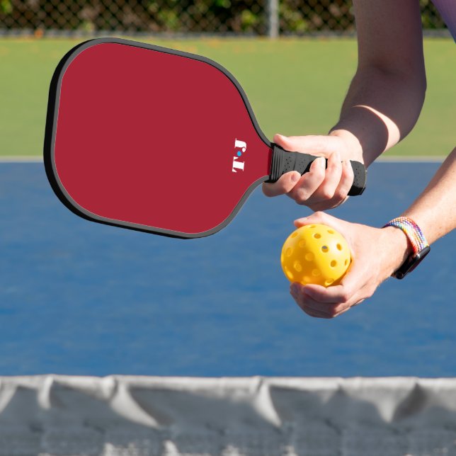 Mit Monogramm Pickleball Schläger (InSitu)