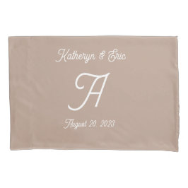 Mit Monogramm Pillowcase Kissenbezug