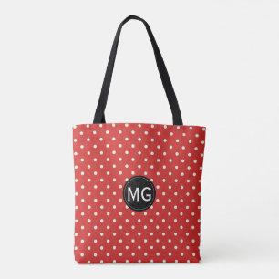 Mit Monogramm Polka Dots