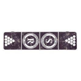 Mit Monogramm Regelung für die Zirkulationspyramid Beer Pong Tisch
