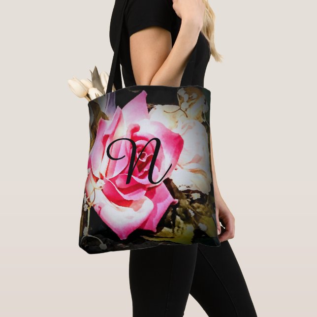 Mit Monogramm Rosa Rose (Von Nahem)