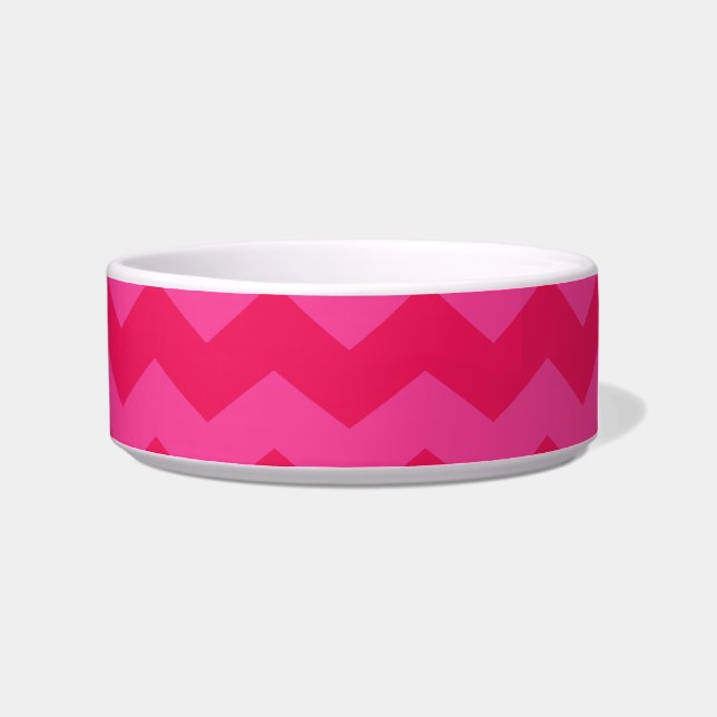 Mit Monogramm rosa Sparrentürkiskreis Napf (Rechts)