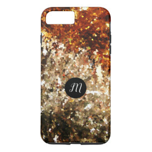 Mit Monogramm schicke Glitzern Glitzer Case-Mate iPhone Hülle