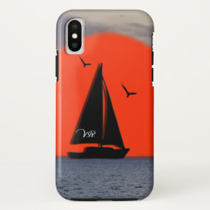 Mit Monogramm Segelboot Case-Mate iPhone Hülle