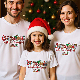 Mit Monogramm Shirts zu Weihnachten