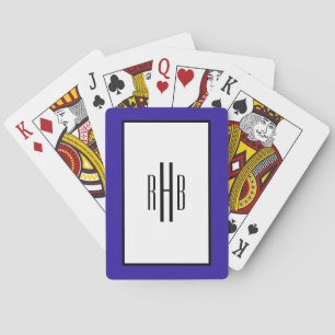 Mit Monogramm Spielkarten Poker Deck für Vater