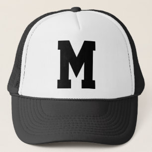 Mit Monogramm Superstar Black Truckerkappe