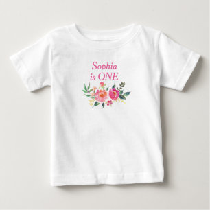Mit Monogramm T - Shirt Kleinkind