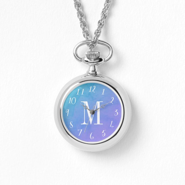 Mit Monogramm Uhr (Vorderseite)