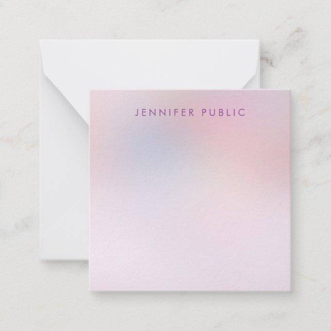 Mit Monogramm Vorlage für benutzerdefinierte Skrip (Vorderseite)