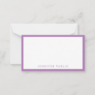 Mit Monogramm Vorlage für die Lavendelfarbe