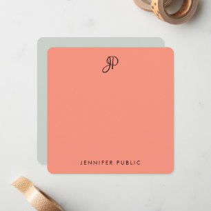 Mit Monogramm Vorlage für Eleganfarben