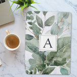 Mit Monogramm Wasserfarbe Rustikale Gewächshäuser iPad Pro Cover<br><div class="desc">Personalisieren Sie Ihr iPad Air mit einer Touch der Natur! Mit Monogramm Rustikale Sage Greenery iPad Air Cover für einen einzigartigen und stilvollen Look.</div>