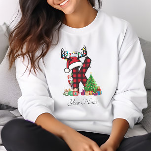 Mit Monogramm Weihnachtsfamilien personalisieren m T-Shirt