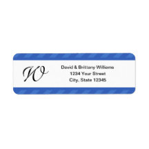 Mit Monogramm Weihnachtsrückgabedatum