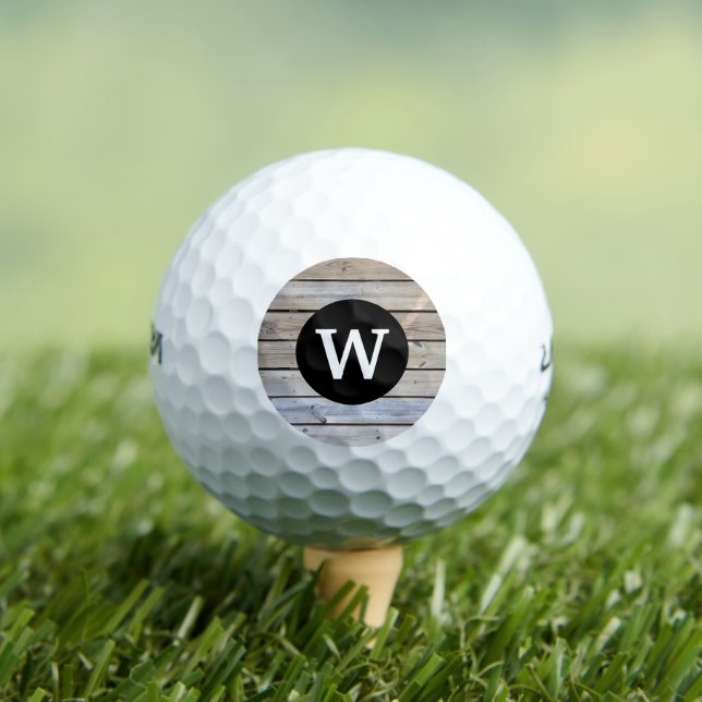 Mit Monogramm Wetterholz Golfball (Insitu T-Shirt)