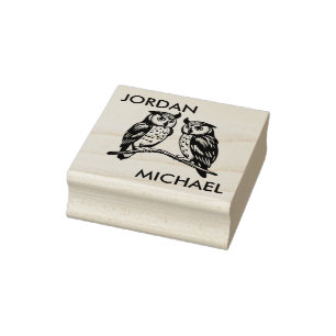 Mit Namen 🌈 Ewige Einheit Gummistempel